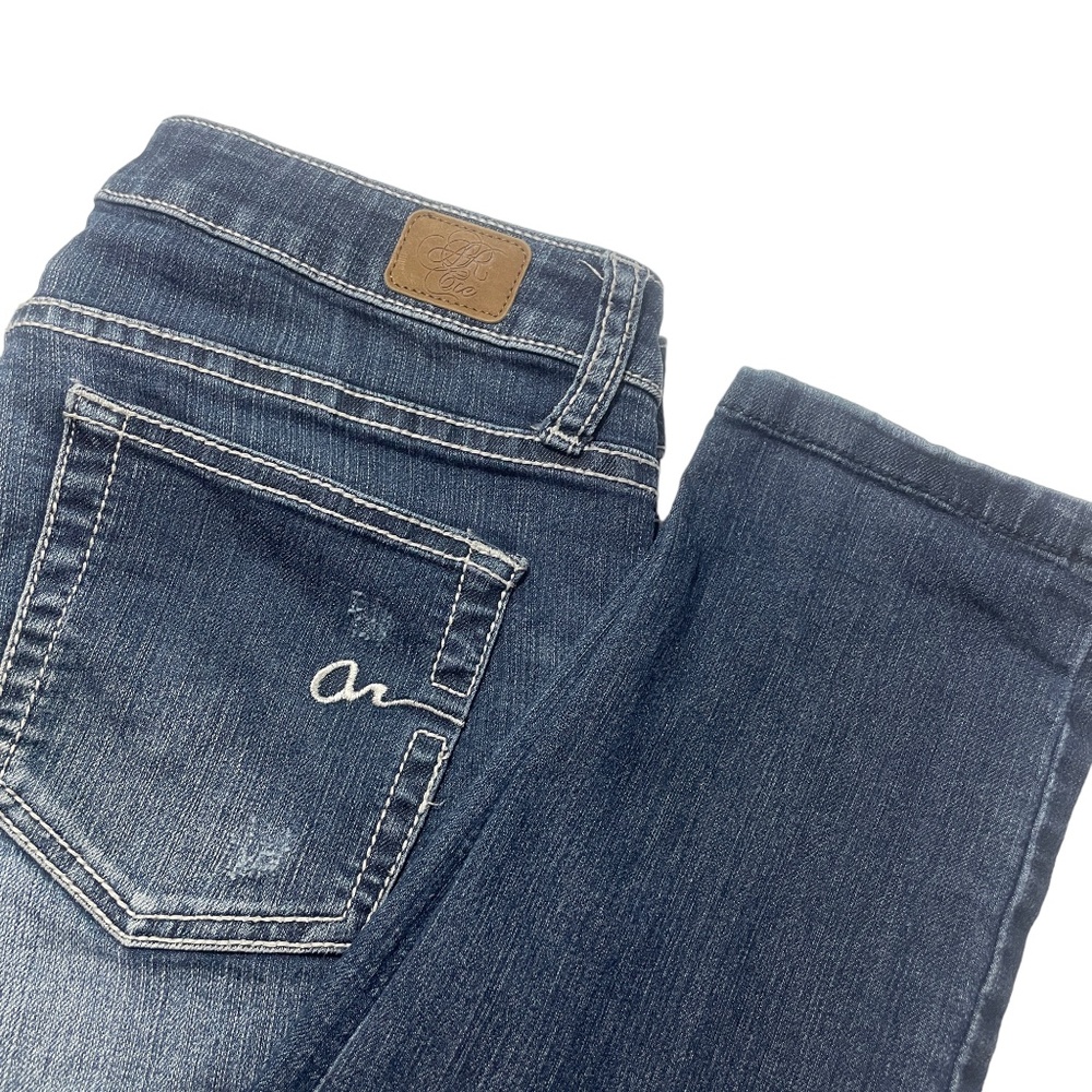 American Rag 7-R Super Skinny Destroyed Jeans Pockets